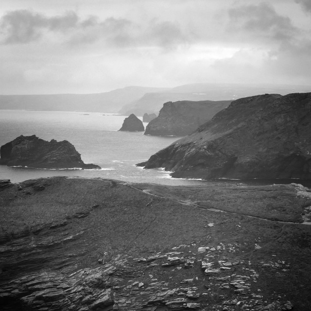 "Tintagel Shores" stock image