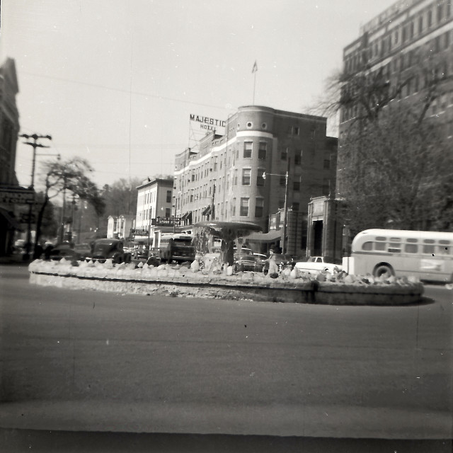 "Majestic Hotel - Hot Springs Arkansas 1930-40" by Zachary I Peabody - £10.00 "Majestic Hotel - Hot Springs Arkansas 1930-40" stock image