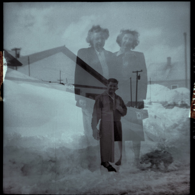"Spooky Double Exposure" by Zachary I Peabody - £10.00 "Spooky Double Exposure" stock image