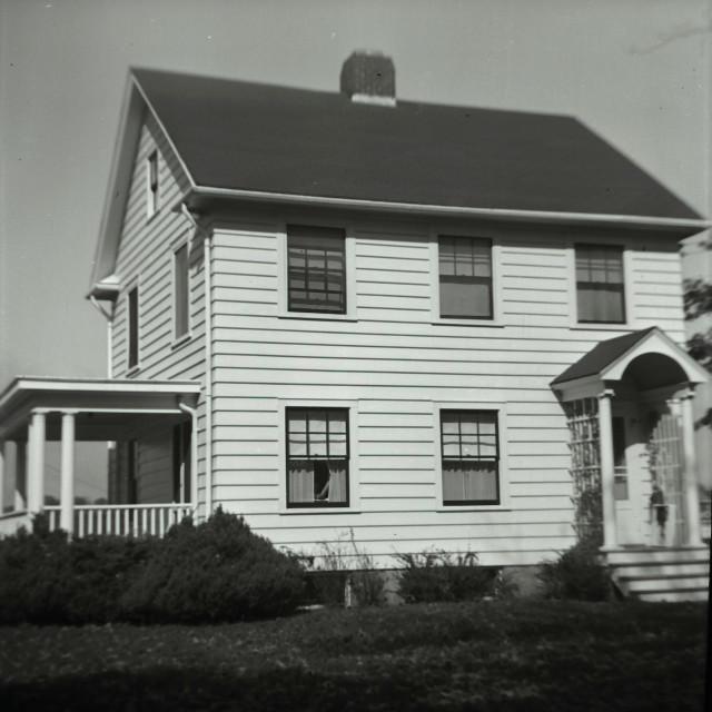 "old house, unknown location 1930-1940" by Zachary I Peabody - £10.00 "old house, unknown location 1930-1940" stock image