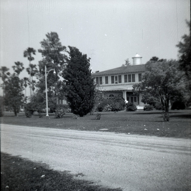"Old picture of a house 1930-1940" by Zachary I Peabody - £10.00 "Old picture of a house 1930-1940" stock image