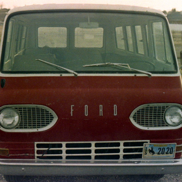 "Ford Van" by Zachary I Peabody - £10.00 "Ford Van" stock image