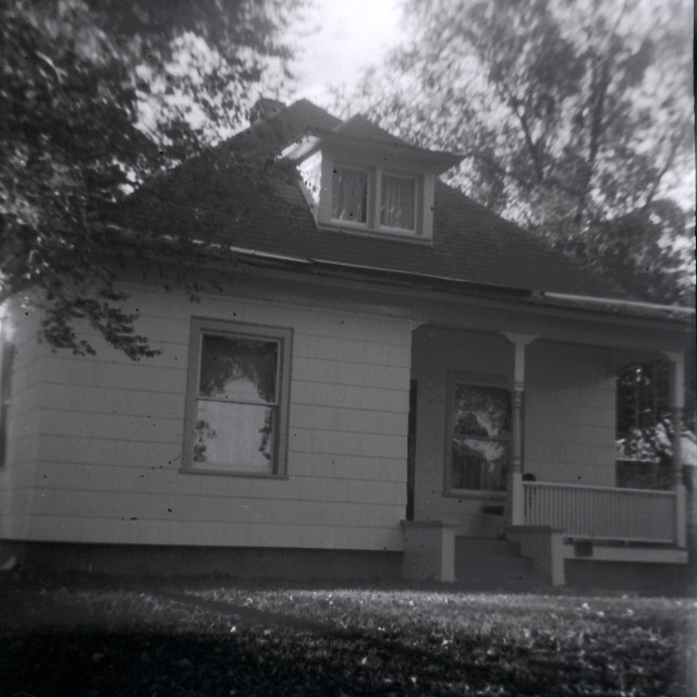 "Old House" by Zachary I Peabody - £10.00 "Old House" stock image