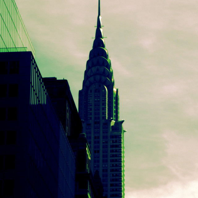 "Chrysler Building" by Barry Whyte - £15.00 "Chrysler Building" stock image