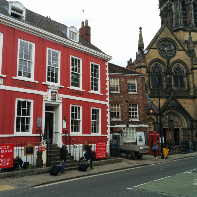 "York Antique Centre" by Steve Harrison - $3.69 "York Antique Centre" stock image