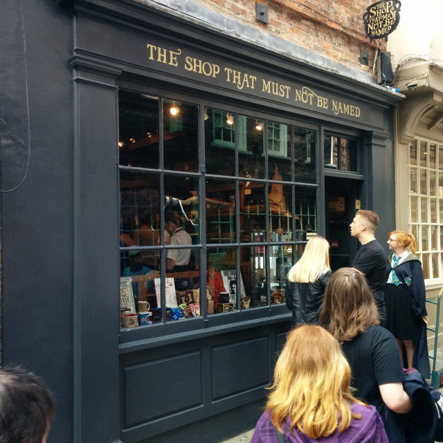 "Harry Potter Shop" by Steve Harrison - $3.69 "Harry Potter Shop" stock image