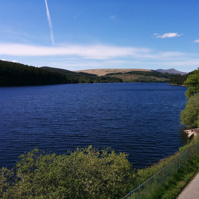 "Pontsticill Reservoir" stock image