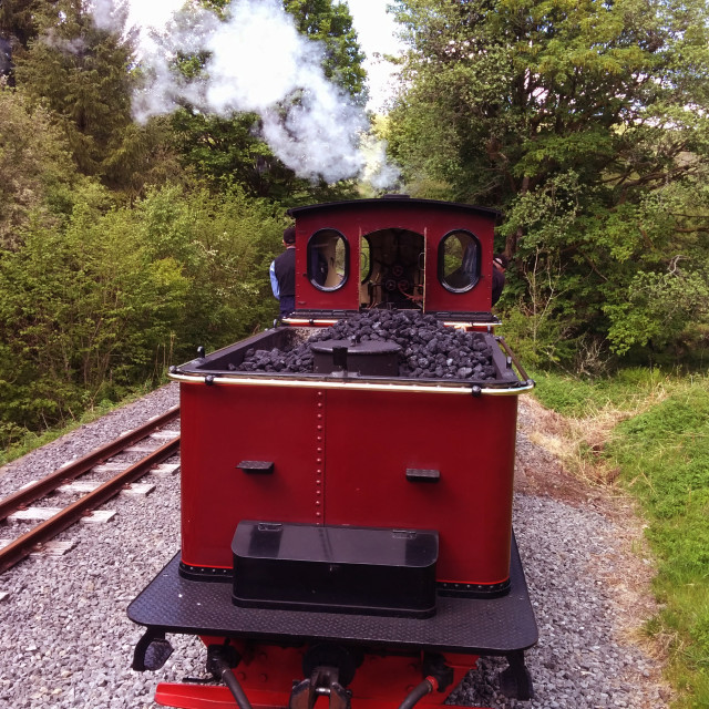 "Brecon Mountain Railway" stock image