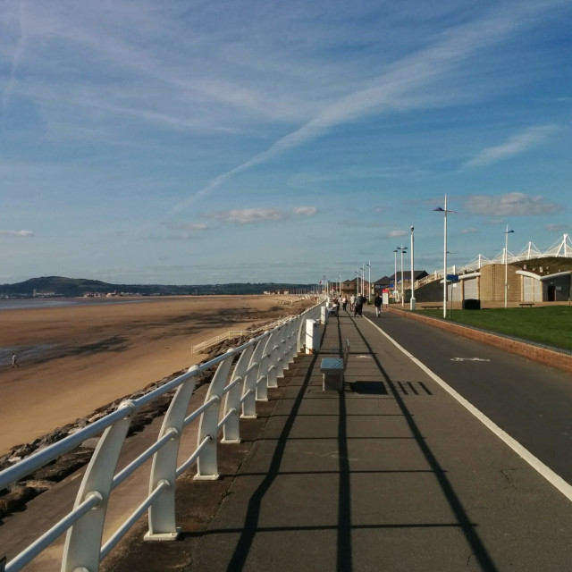 "Aberavon Beach" stock image