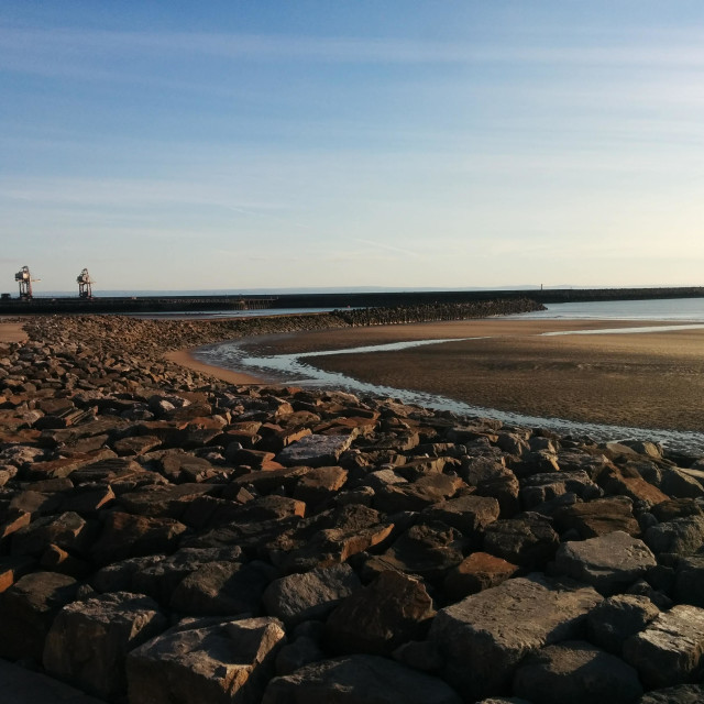 "Aberavon Beach" stock image