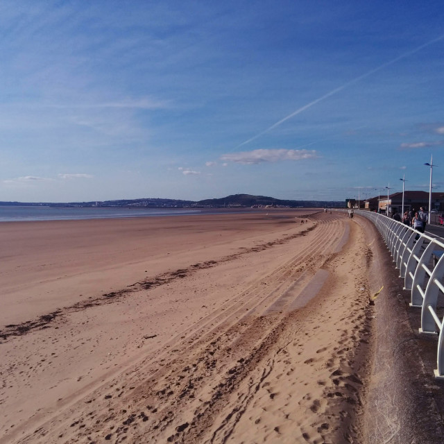 "Aberavon Beach" stock image