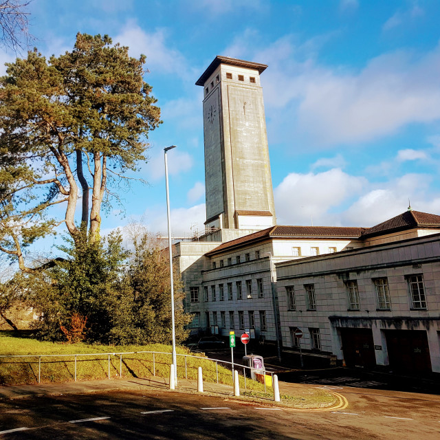 "Newport Civic Centre" stock image