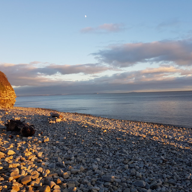 "Rhoose Point" stock image