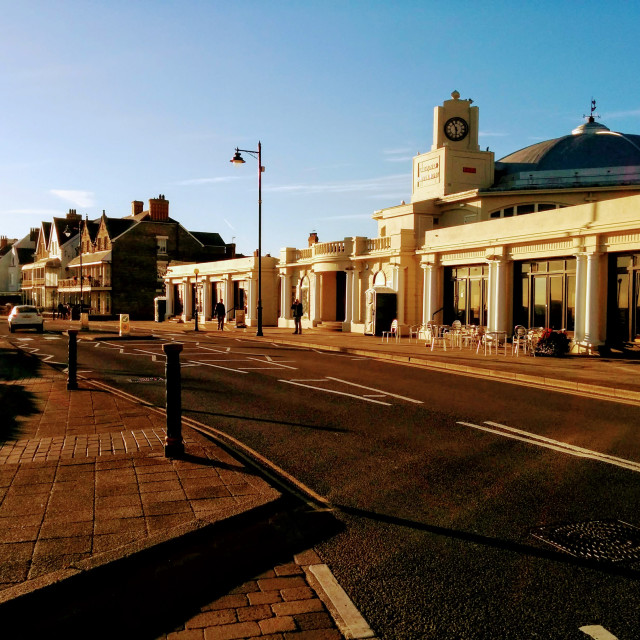 "Porthcawl Pavilion" by Steve Harrison - $3.74 "Porthcawl Pavilion" stock image