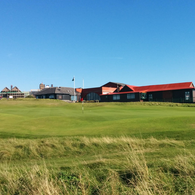 "Royal Porthcawl" stock image