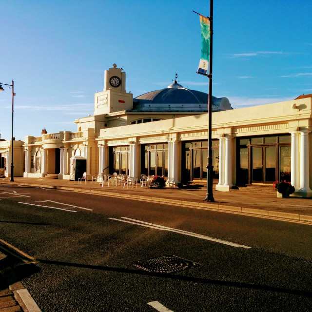 "Porthcawl Pavilion" by Steve Harrison - $3.74 "Porthcawl Pavilion" stock image