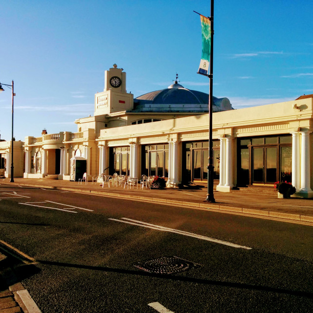 "Porthcawl Pavilion" stock image