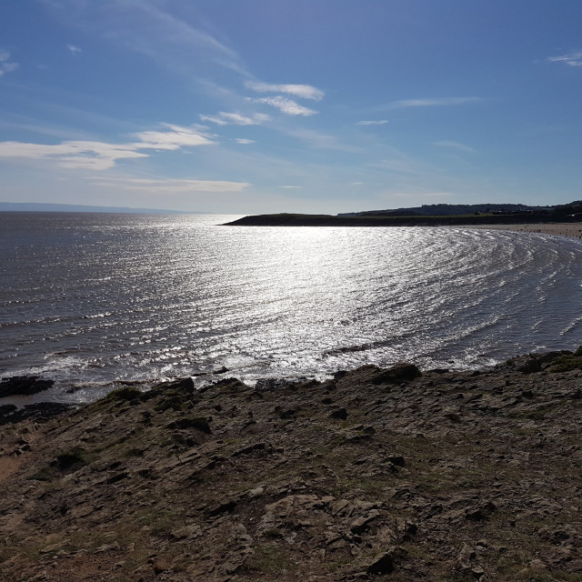 "Whitmore Bay" stock image