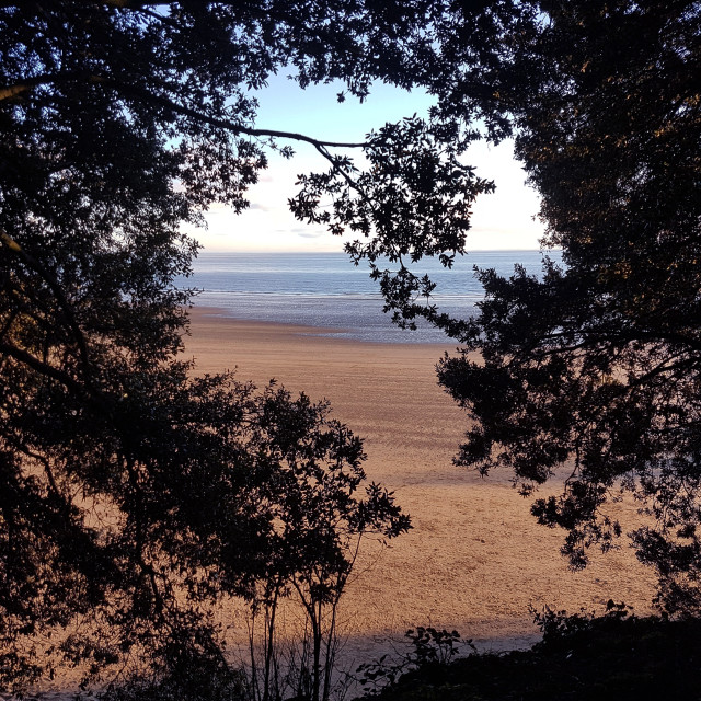 "Whitmore Bay" stock image