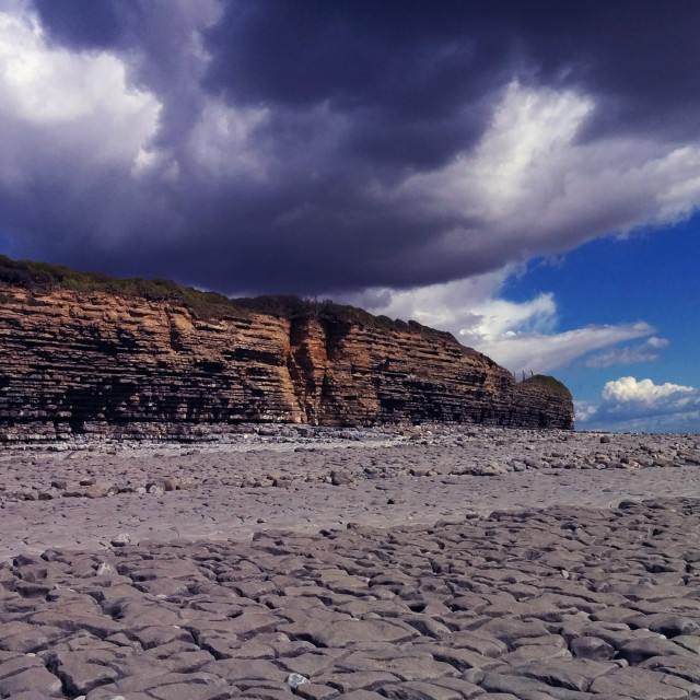 "Rhoose Point" by Steve Harrison - $6.23 "Rhoose Point" stock image