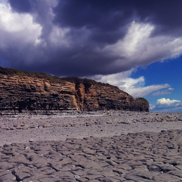 "Rhoose Point" stock image