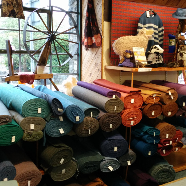 "Trefriw Woollen Mills" by Steve Harrison - $3.74 "Trefriw Woollen Mills" stock image