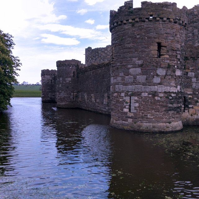 "Beaumaris Castle" stock image