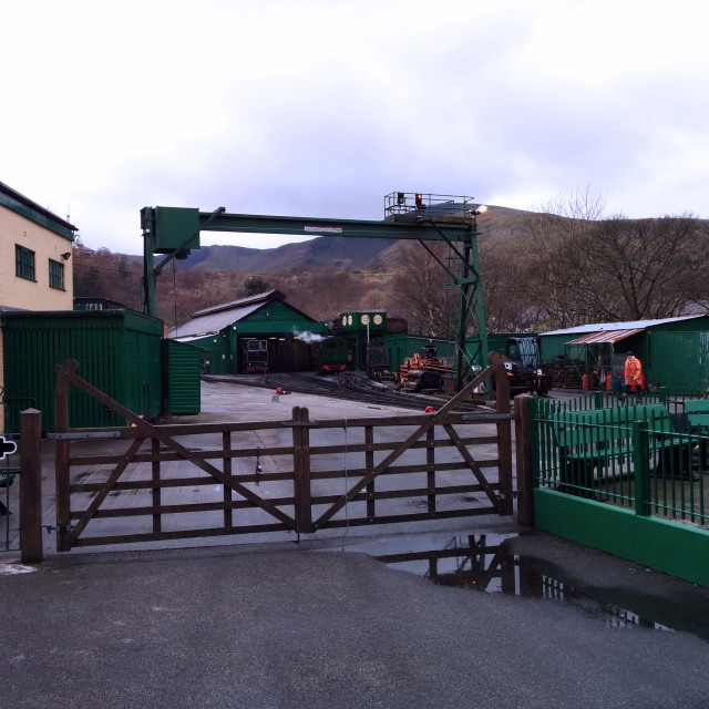 "Snowdon Mountain Railway" stock image