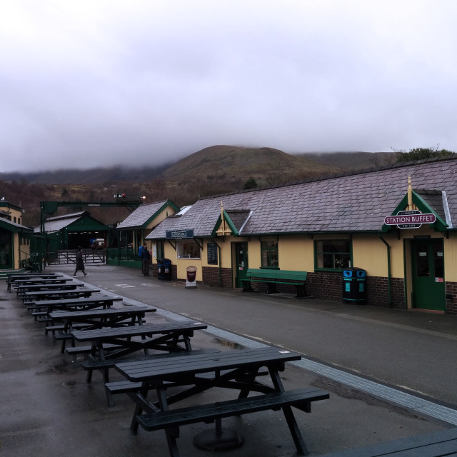 "Snowdon Mountain Railway" stock image