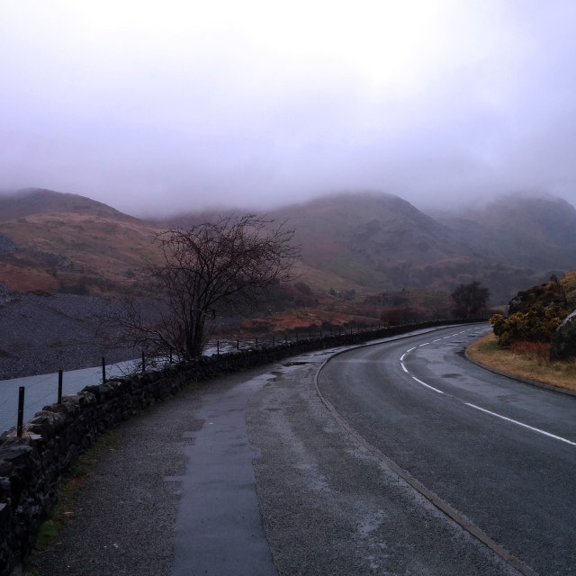 "Llanberis" stock image