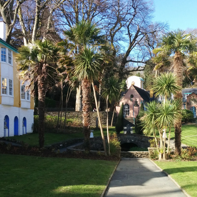 "Portmeirion" by Steve Harrison - $3.74 "Portmeirion" stock image