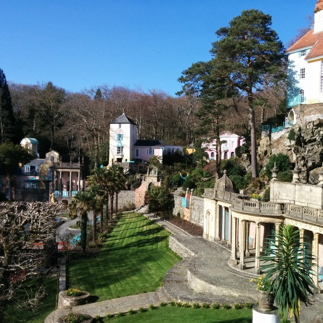 "Portmeirion" stock image