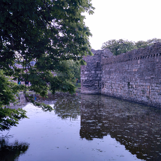 "Beaumaris Castle" stock image