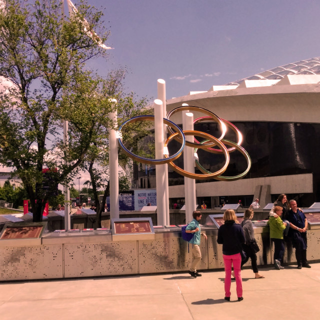 "Olympic Park" stock image