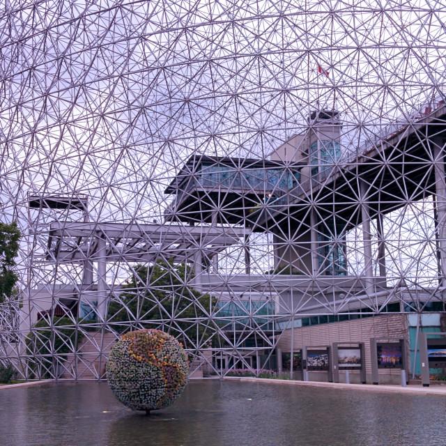 "Montreal Biosphere" stock image