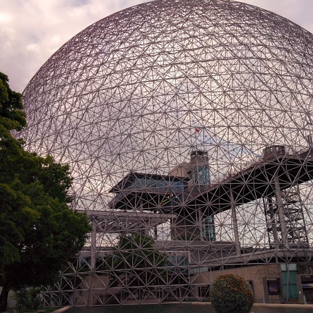 "Montreal Biosphere" stock image