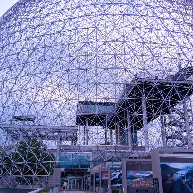 "Montreal Biosphere" stock image