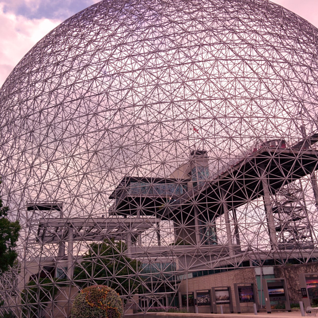 "Montreal Biosphere" stock image