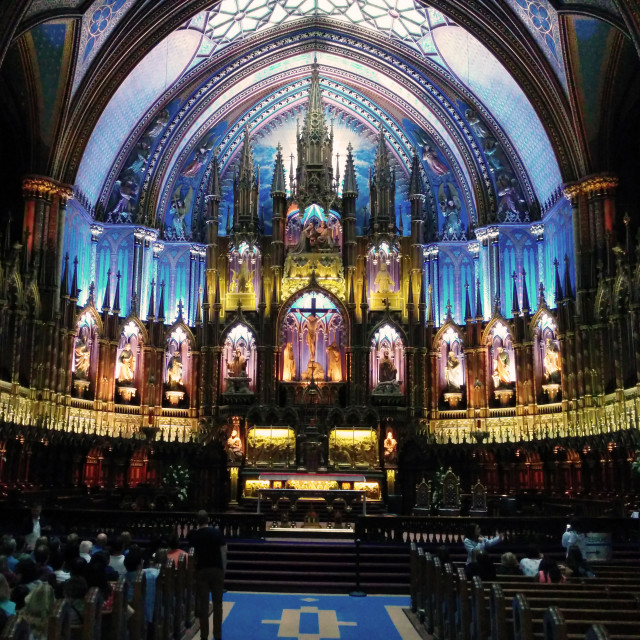 "Notre-Dame Basilica" by Steve Harrison - $6.10 "Notre-Dame Basilica" stock image