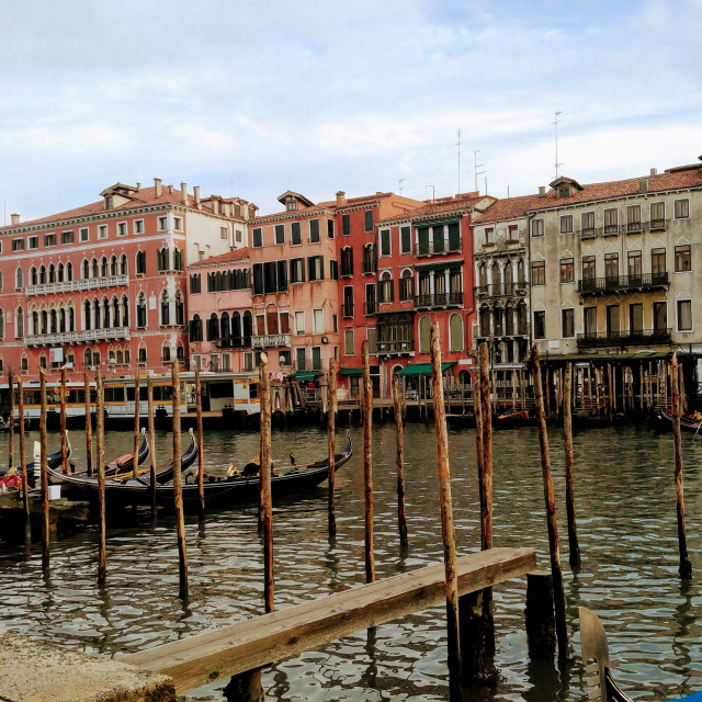 "Venice Grande Canale" stock image