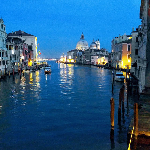 "Venice Grande Canale" stock image