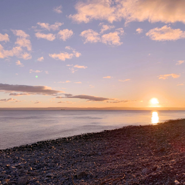 "Rhoose Point" stock image