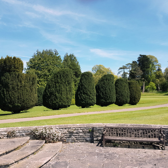 "Dyffryn Gardens" stock image