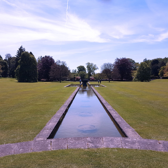 "Dyffryn Gardens" stock image