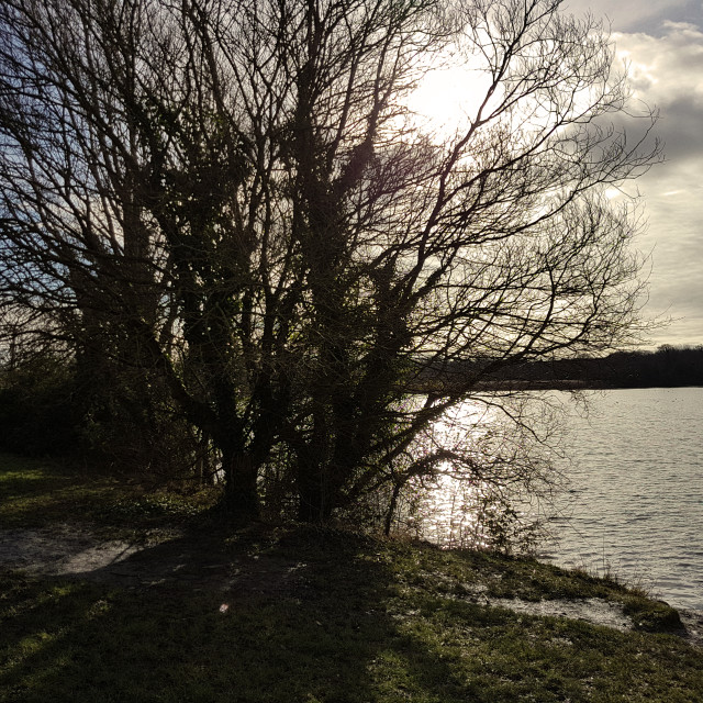 "Cosmeston Lakes" stock image