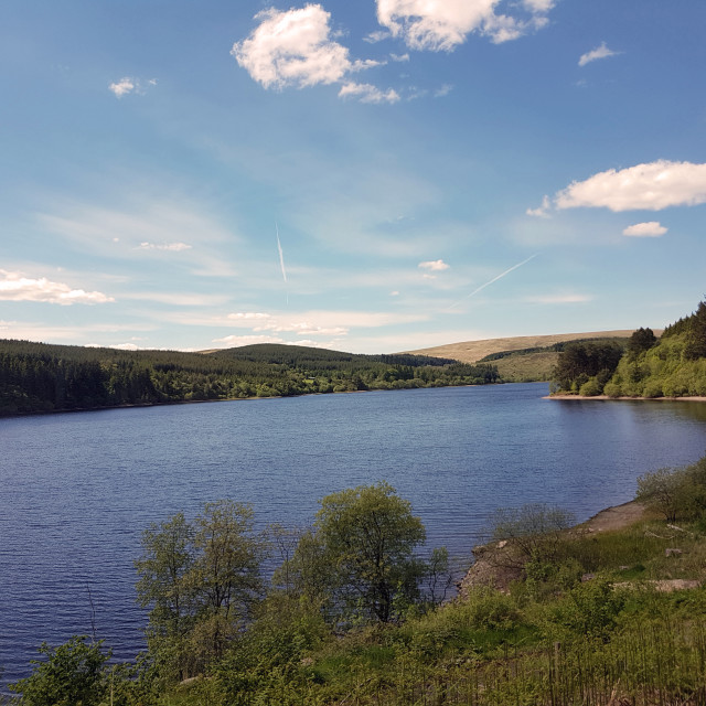 "Pontsticill Reservoir" stock image