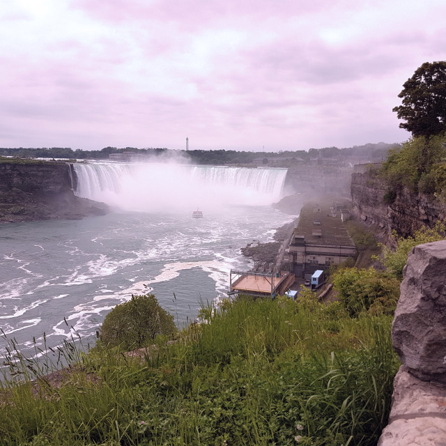 "Horseshoe Falls" stock image