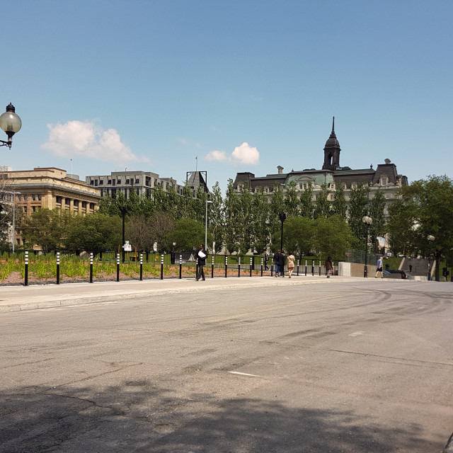 "Old Montreal" stock image