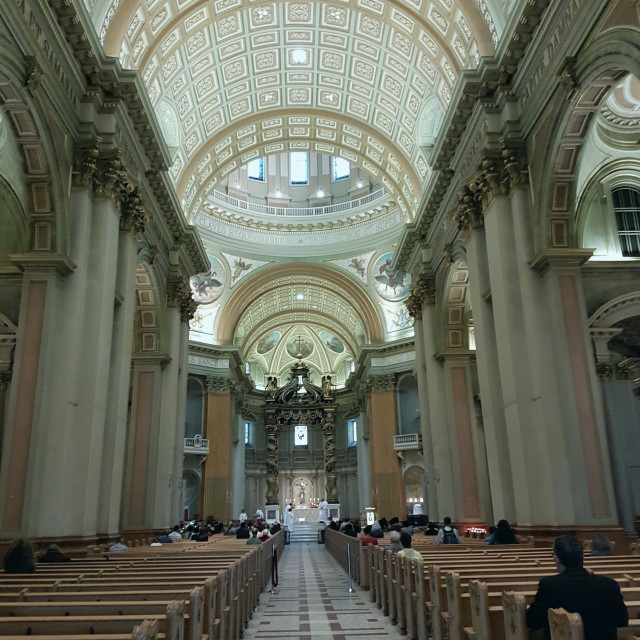 "Mary Queen of the World Cathedral" stock image