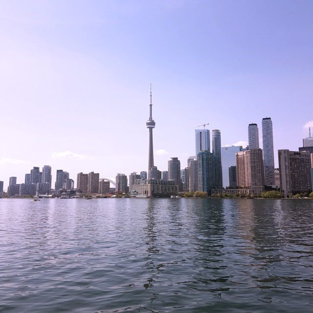 "Toronto Skyline" stock image